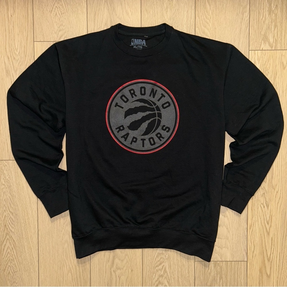 NBA Toronto Raptors Big Logo Crewneck Sweatshirt Size XL